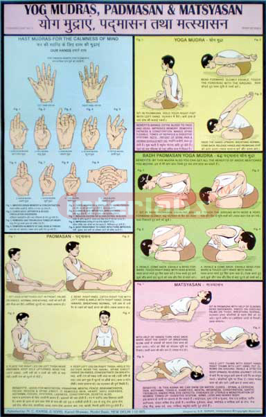 Yog Mudras, Padmasan & Matsyasan